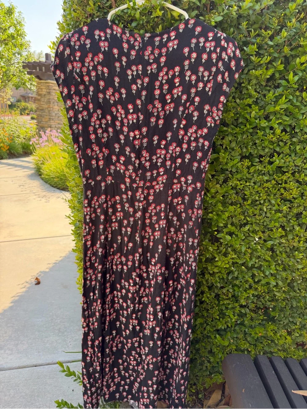 Free People floral, cottagecore, festival maxi dress